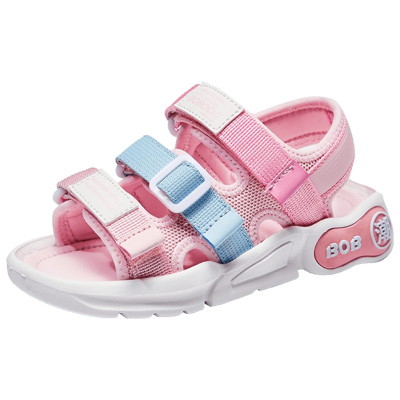 巴布豆house童鞋2021年夏季新款男女童凉鞋软底儿童沙滩鞋中大童休闲鞋BLZ21674