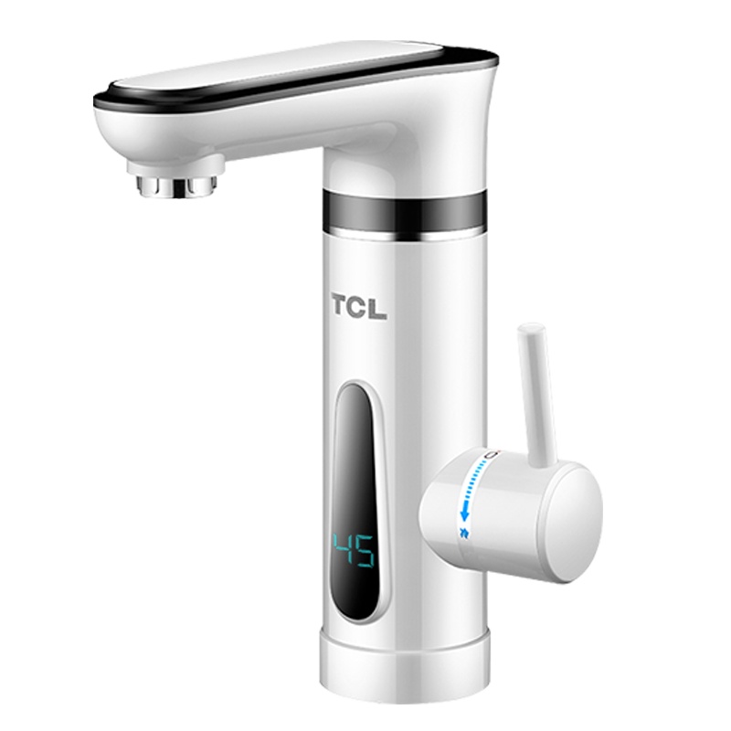 TCL TDR-30HXT 电热水龙头速热厨房卫生间过水热家用小厨加热水龙头 白色