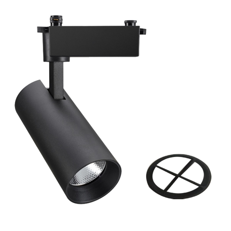 西顿照明黑色轨道灯 S-L1b 35W 烘焙区3000K 35°