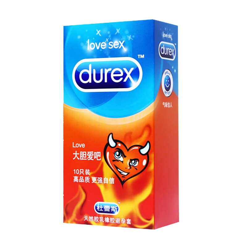 杜蕾斯 避孕套亲昵 12只装+10只装避孕套安全套中号平滑型成人计生情趣组合