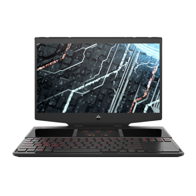 惠普(HP)幻影精灵X 15-dg0004TX 15.6英寸+6英寸触摸双屏吃鸡游戏本笔记本电脑 i9-9880H 2*16G内存 2TB固态 RTX2080 8G 144Hz
