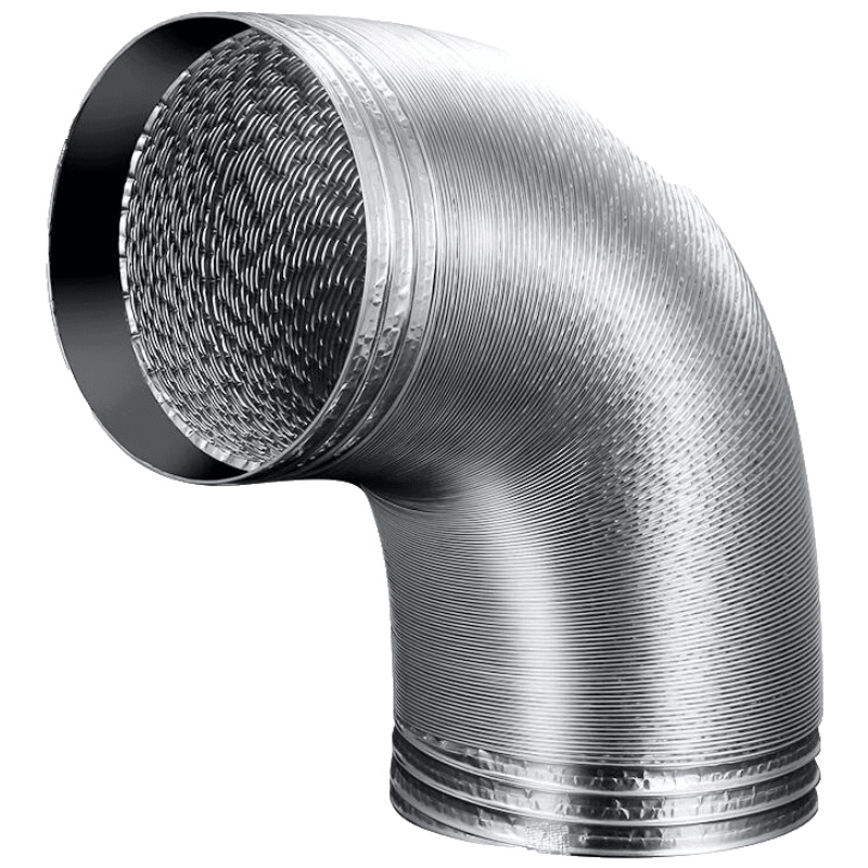 抽油烟机防阻燃排烟管 加厚铝箔排风管伸缩软管通用管道风机烟道安心抵