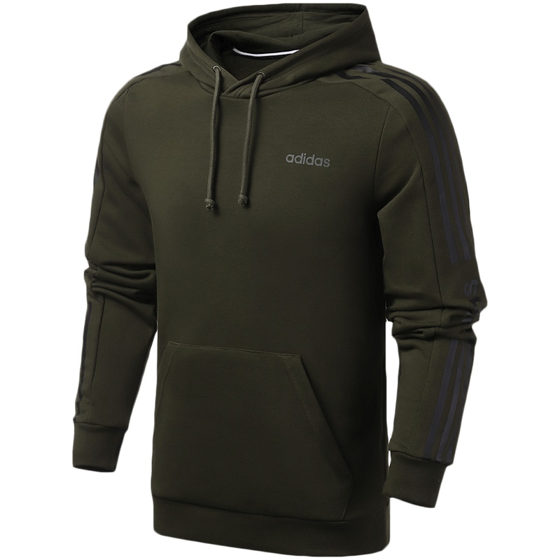 adidas阿迪达斯NEO男装运动服休闲针织连帽卫衣FK5807