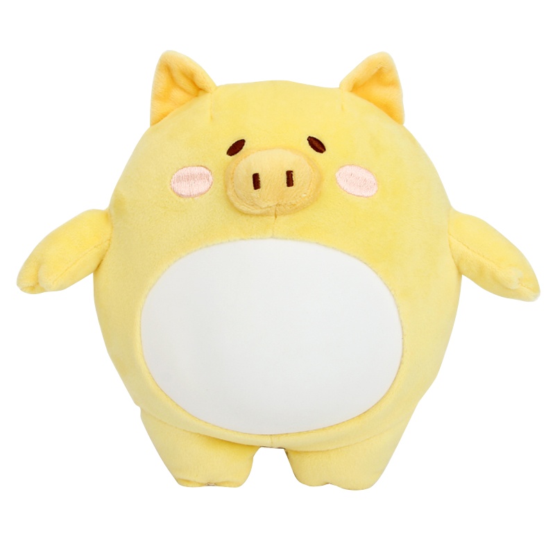 ddung冬己新生婴儿安抚公仔小猪动物音乐助眠声光安抚宝宝睡眠公仔哄睡玩偶毛绒玩具DD201