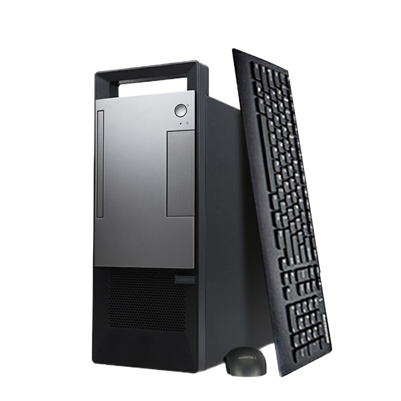 联想(Lenovo) 主机 T4900联想扬天(i3-9100 4G内存 1T硬盘)黑色 60cm*50cm*20cm
