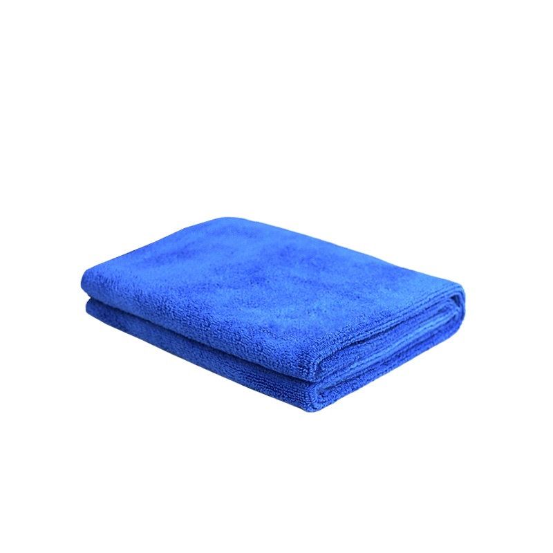 洗车毛巾汽车细纤维易清洗抹布加密加厚吸水擦车巾洗车布30*70蓝色3条装