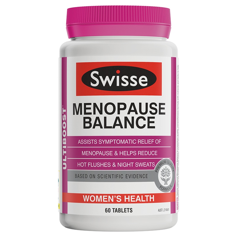 SWISSE斯维诗更年期平衡营养素60粒 膳食营养补充剂