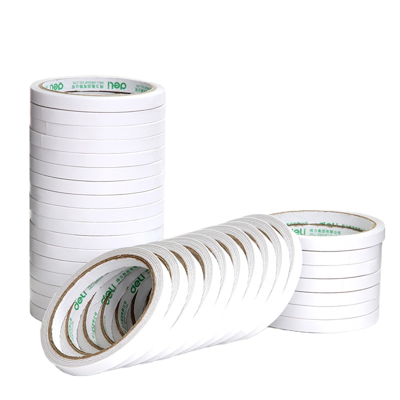 得力(deli)30400 双面胶带棉纸32卷/袋