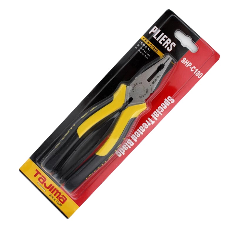 田岛(TaJIma)SHP-C200 8寸花齿钢丝钳老虎钳 1201-0258 单位(件)