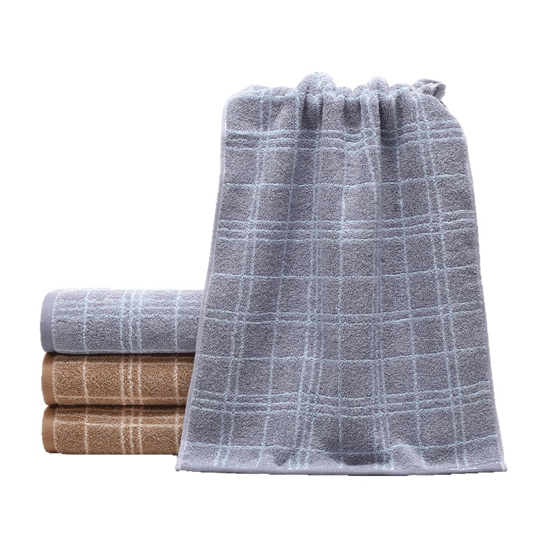 洁丽雅(grace)纯棉毛巾两条装 柔软吸水家用洗脸面巾 长绒棉 73*35cm 110g W1135