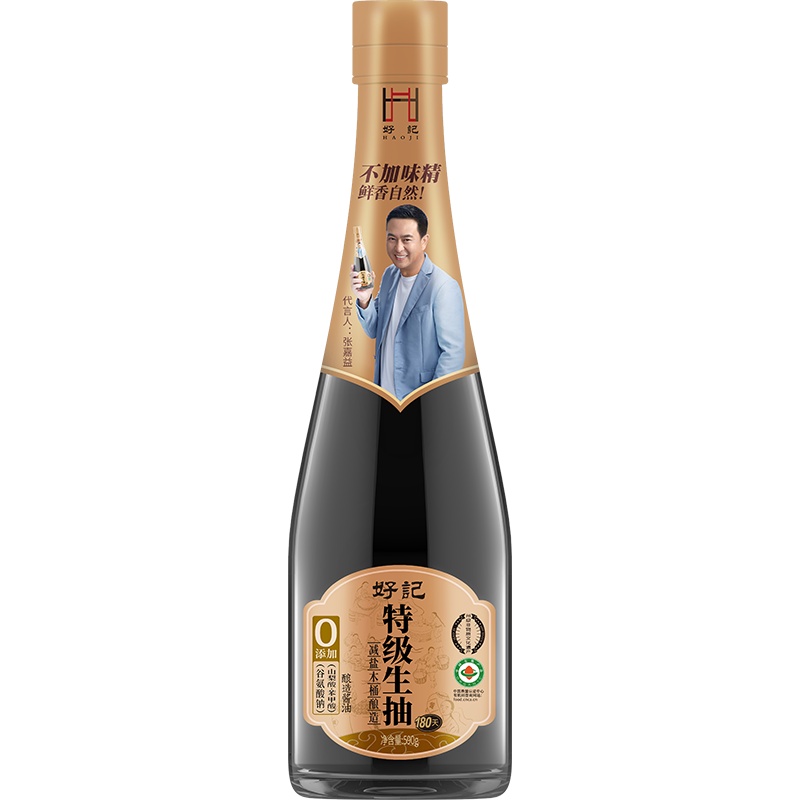 好记 木桶酿造180天特级生抽500ml