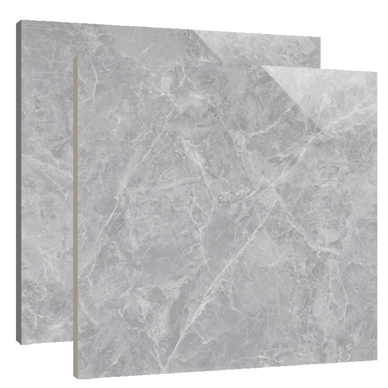 新中源陶瓷净化大理石瓷砖客厅地板砖800x800负离子北欧灰色墙地砖8839