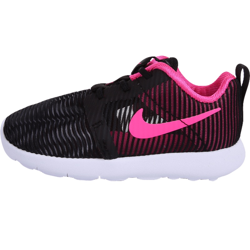 耐克NIKE 童鞋 男童ROSHERUN系列休闲鞋819695-005. 黑色 21码/适合脚长105mm