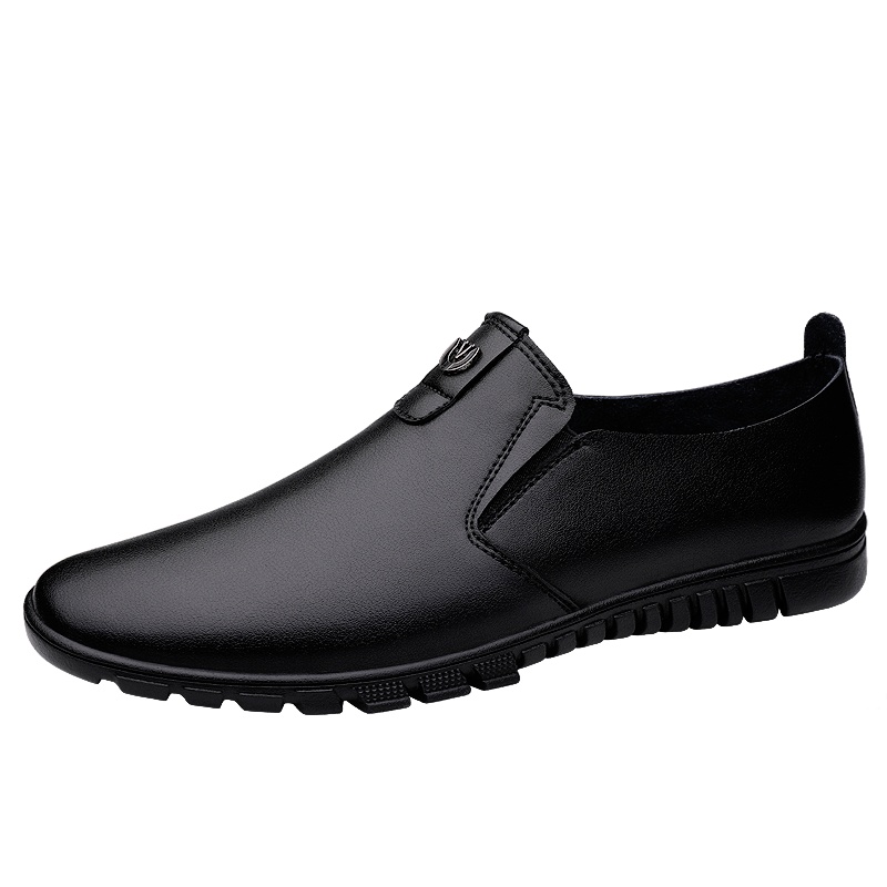 Rock Fairwhale洛克华菲男鞋夏季新款真皮商务休闲46码男士正品45大码头层牛皮正装皮鞋男