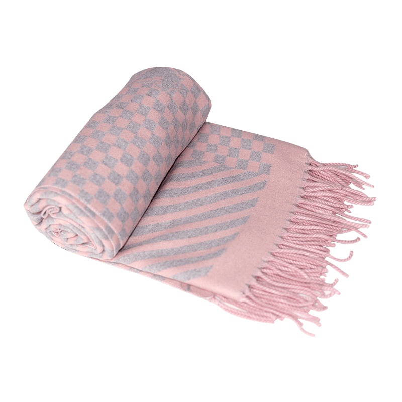 2019秋冬新款围巾女冬季韩版百搭长款双面披肩两用潮流