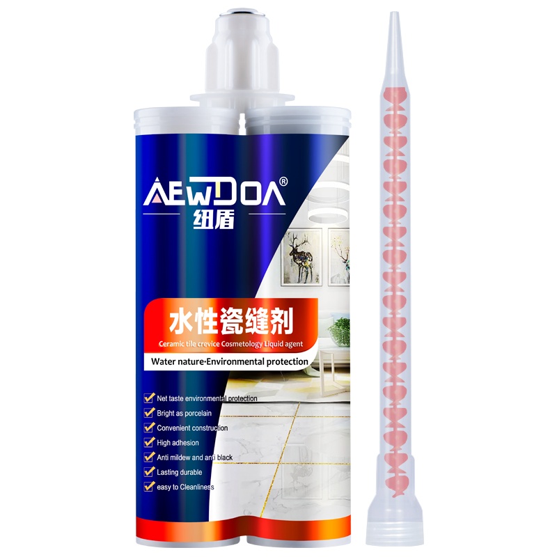 纽盾（NEW DON）水性环保美缝剂双组份 瓷砖地砖瓷缝剂勾缝剂填缝剂陶瓷美缝胶防水防霉卫生间
