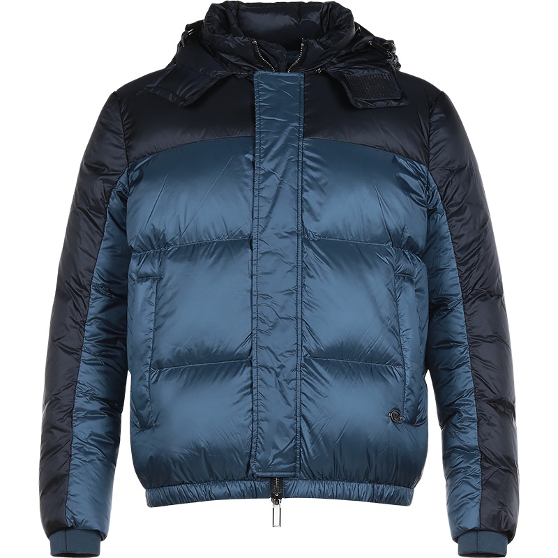 EMPORIO ARMANI 阿玛尼 男士 锦纶鸭绒连帽羽绒服 6H1BL1 1NLSZ
