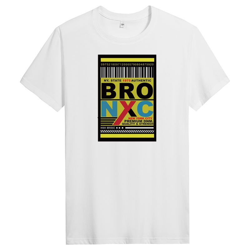 夏季男士纯棉短袖t恤修身圆领男生体恤潮流男装半袖 DT11257