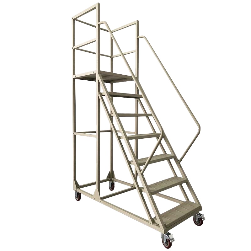 规格【 二步梯（长45*宽45*高90cm）】钢制登高梯仓库移动登高平台梯工厂车间超市货梯