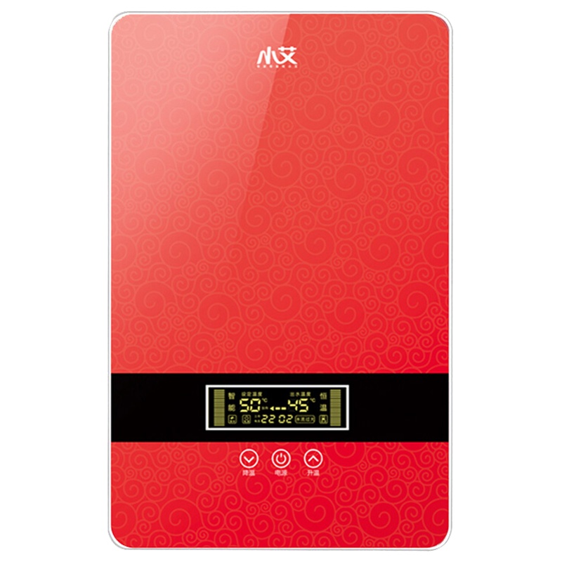 小艾 JDL-8558C 即热式电热水器 家用小型变频恒温快速加热淋雨洗澡机厨房速热式小厨宝 微电脑式电热水器8500W