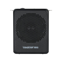 得胜 E126A 便携小蜜蜂扩音器 黑色 迷你身材8W大音量扩音机 自带防啸叫麦克风 适用教室户外导游