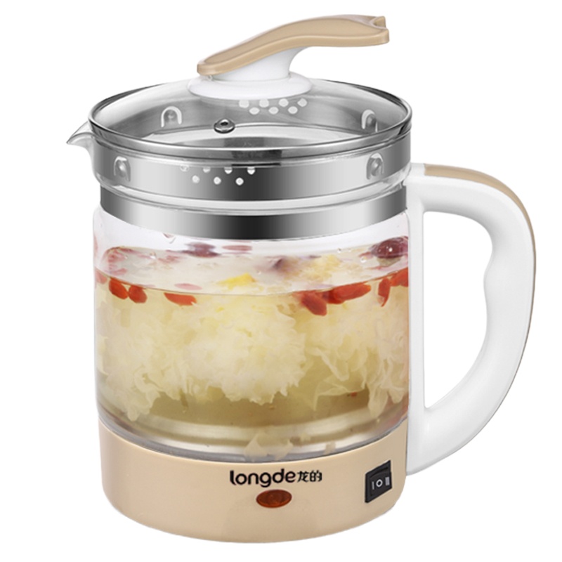 龙的(longde) LD-YS1810B 养生电水壶高硼硅玻璃(计价单位:台)