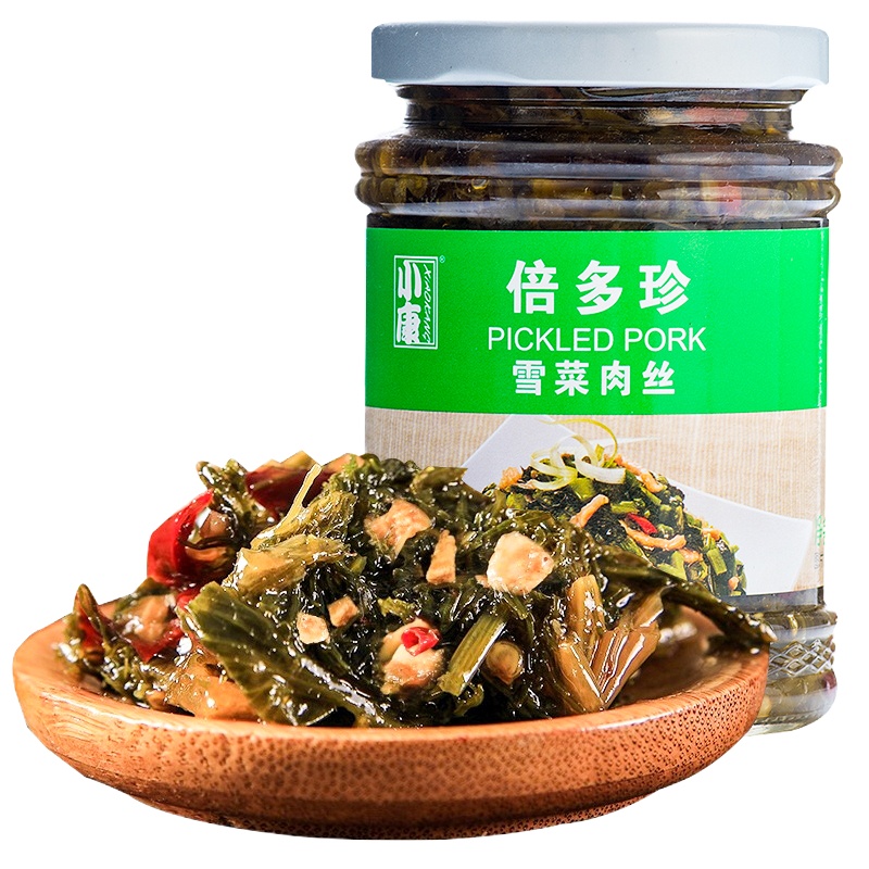 小康(XIAOKANG) 雪菜肉丝酱240克x1瓶 下饭拌面火锅调味酱即食 调味品 厨房调料