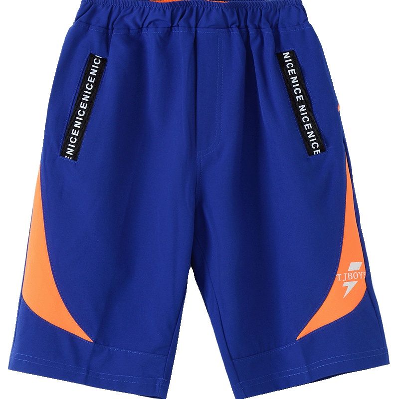 铅笔俱乐部童装2019夏季男童运动短裤中大童速干裤运动短裤五分裤