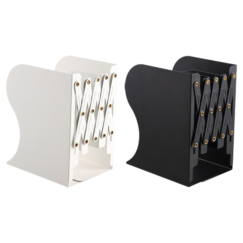 齐心 B2161 伸缩铁书立 102*182*222 灰 (单位:个)