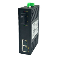 迈威通信 MIEN1203-F(M/S) 光纤收发器百兆交换机 FC接口 单模双纤20km DC48V单路电源 单位:台