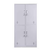 [万保]更衣柜 钢制更衣柜 四开门更衣柜