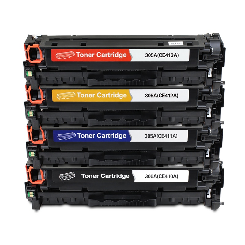誉华彩色硒鼓305A(CE410-413A)适用于HP M451dn/M451nw/M375nw等