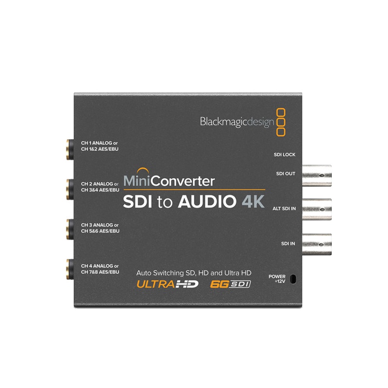 Mini Converter SDI to Audio 4K 数字高清 音频解嵌器 转换器 转换盒