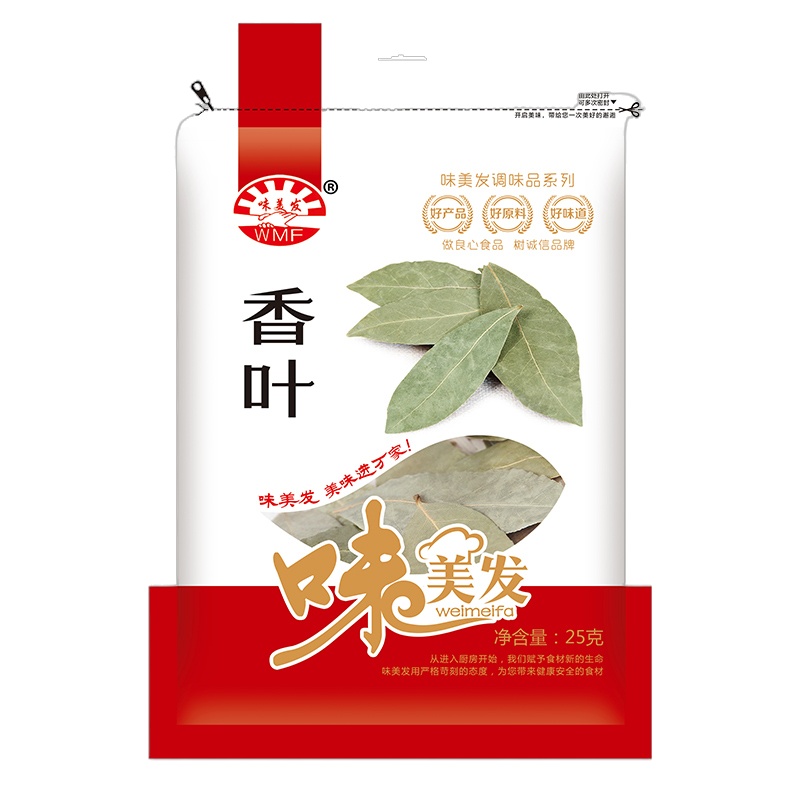 味美发 香辛料 香叶25g 月桂叶炖肉料卤肉调味料火锅配料