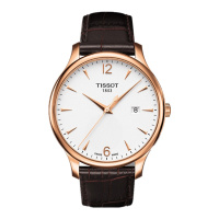 天梭(TISSOT) 俊雅系列 石英表 男 瑞士品牌 带日历 防水男士手表T063.610.16.058.00