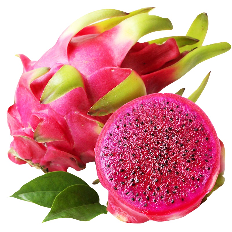 国产金都一号红心火龙果5斤 新鲜水果 红肉火龙果单果200g-300g