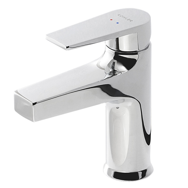 科勒龙头台盆龙头冷热水单孔龙头卫生间浴室柜面盆水龙头K-74013T