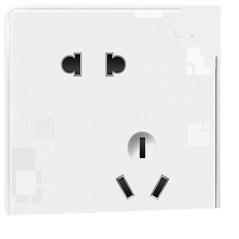 公牛开关插座面板 86型五孔插座二三插10A墙壁插座墙面多孔多功能多用电源暗装G18Z223 五孔插座6个
