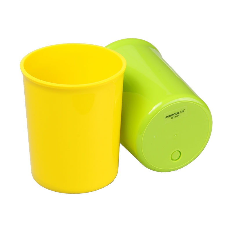 三木(SUNWOOD)6144多功能笔筒创意可爱桌面收纳盒金属塑料学生笔筒笔座时尚 办公用品PP料 直径82mm