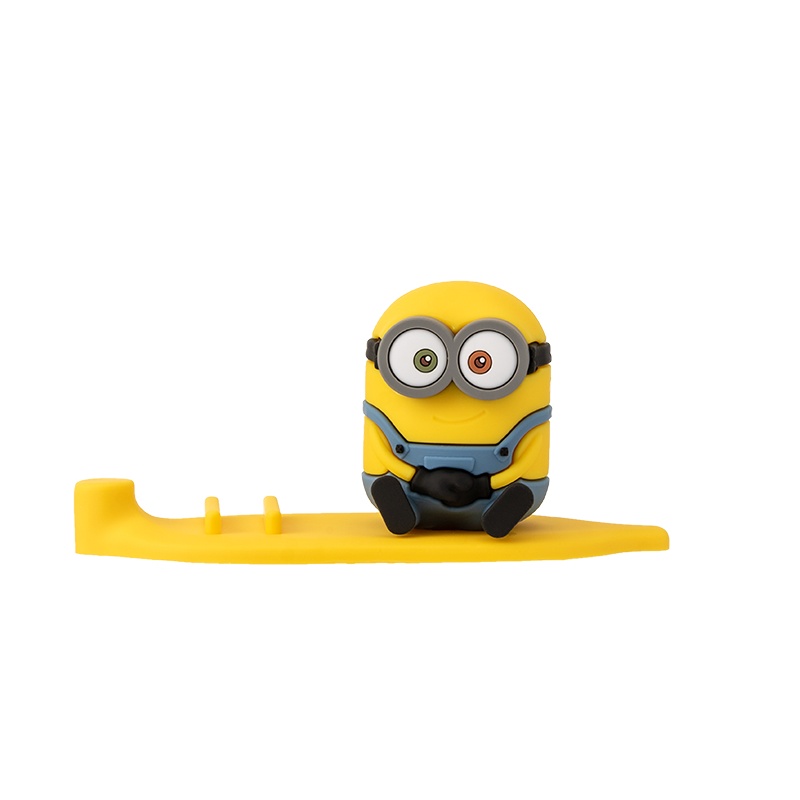 名创优品(miniso) 小黄人系列桌面支架手ji装饰架(坐姿)