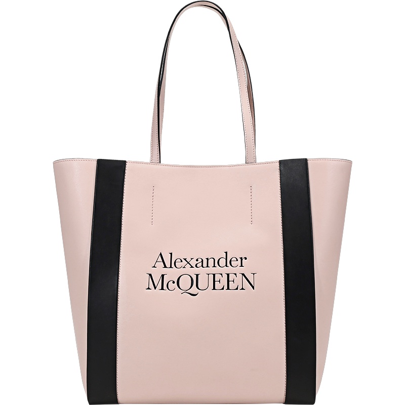 ALEXANDER MCQUEEN 亚历山大·麦昆 女士皮革手提单肩包托特包 653656 1X3G9