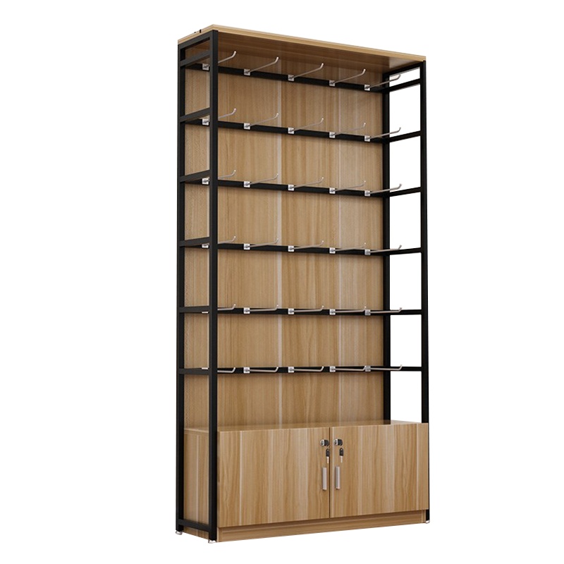 [藏书阁]超市货架展示架奖牌架美容柜子展示柜宠物店首饰柜台展柜产品柜