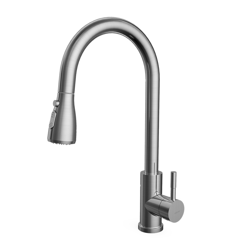 四季沐歌(MICOE)四季沐歌卫浴厨房龙头冷热水龙头水槽菜盆龙头可旋转龙头洗菜盆龙头抽拉龙头