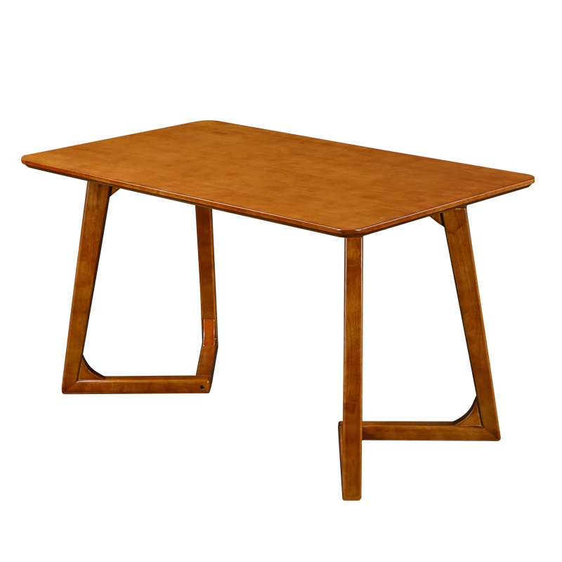 [红心家居]简约中式家居方形餐桌饭桌家用餐厅餐桌