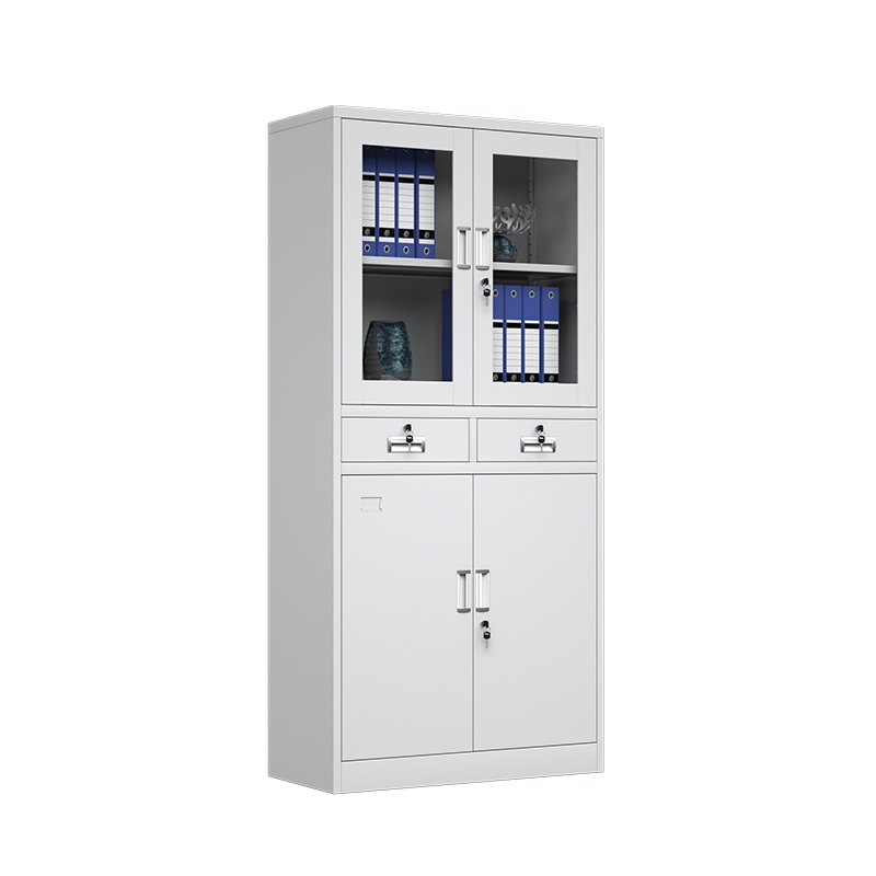 星岛文件柜资料档案柜铁皮储物柜办公室带锁会计财务收纳柜中二斗文件柜