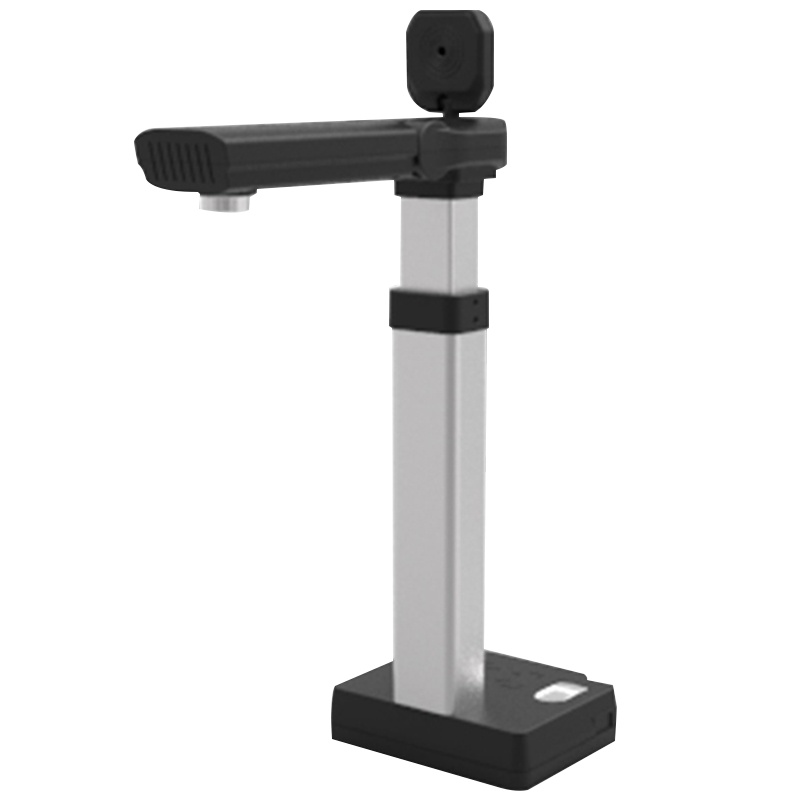 哲林ZL-SP808RT高拍仪500万像高清双摄像头A3幅面彩色1秒快速拍摄扫描智能触控LED补光灯指纹模式CMOS黑色