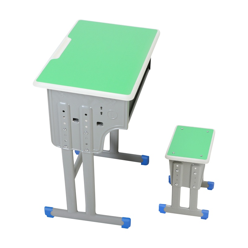 帅畅学生课桌椅儿童学习桌单人培训辅导补习班升降课桌椅学校写字课桌[工厂现做 7天内发货]