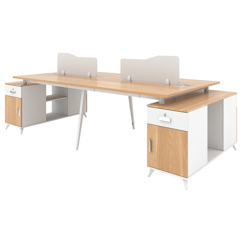 中泰X苏宁极物 办公桌组合电脑桌椅屏风工作位简约现代职员办公桌