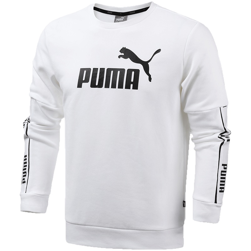 PUMA彪马男装运动服休闲针织套头衫圆领卫衣58043702