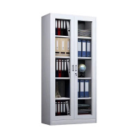 雨龙通玻对开YG032文件柜